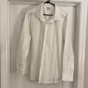 Haggar Men's White Dress Shirt